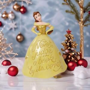 Hallmark Keepsake Ornament, Disney Beauty & the Beast, Book Lover Belle   2021